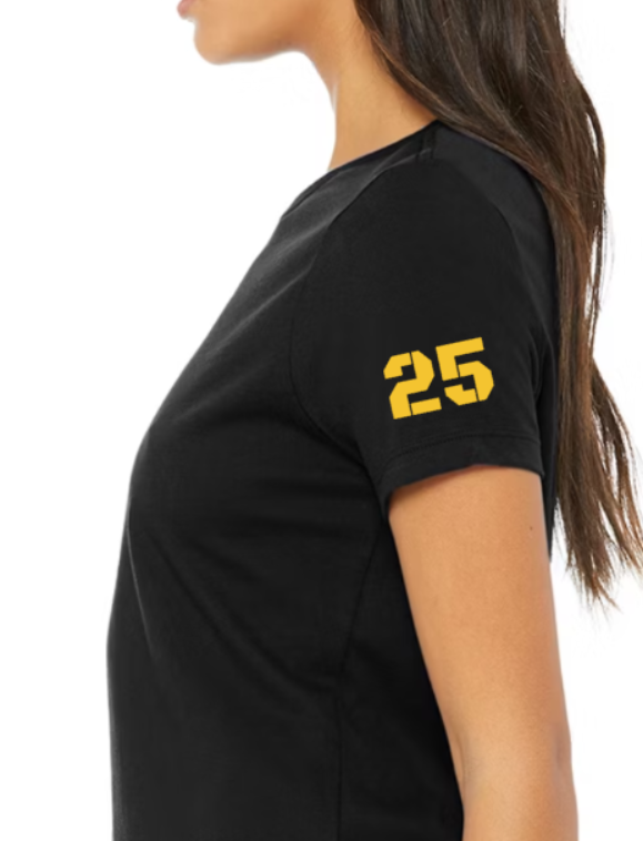 RHAM Flag Football Bella+Canvas Brand Short Sleeve Women's Cut Tshirt- Custom Personalization!