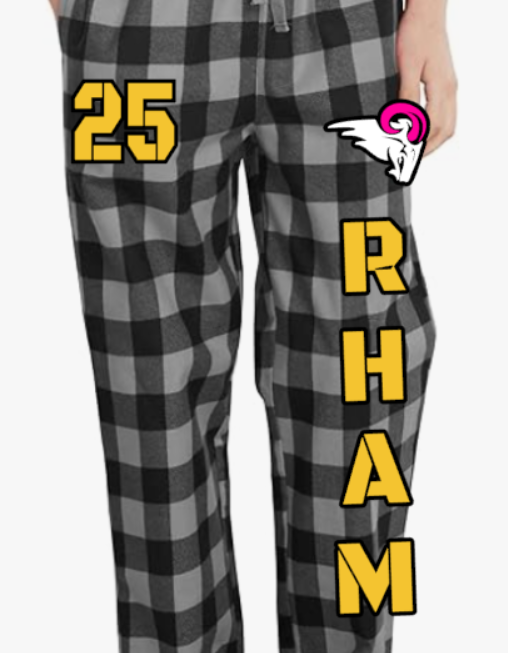 RHAM Flannel Pajama Pants Youth