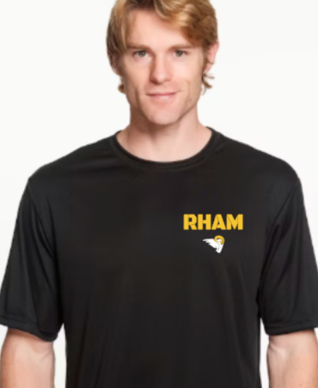 RHAM Gildan A4 Poly Cooling Performance Short Sleeve Tshirt- Custom Personalization!