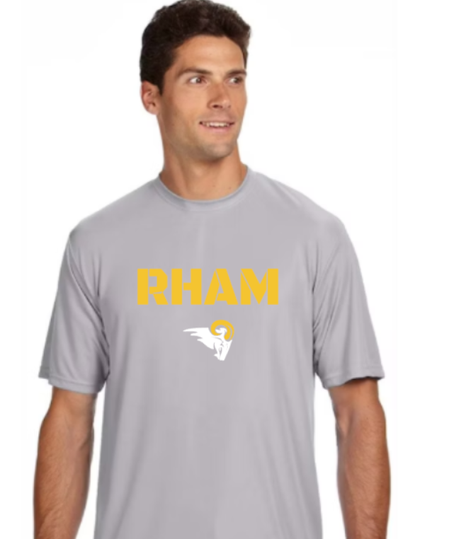 RHAM Gildan A4 Poly Cooling Performance Short Sleeve Tshirt- Custom Personalization!