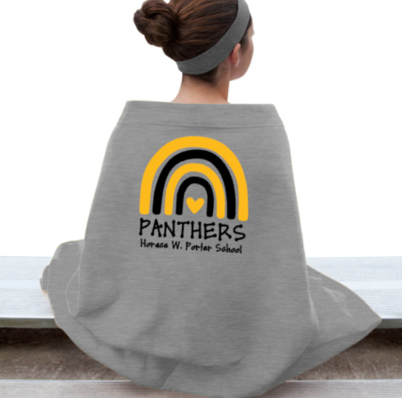 H.W. Porter Rainbow Heavy Blend Stadium Blanket