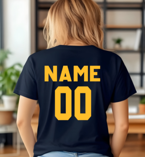 RHAM HIGH SCHOOL RAPTORS CLAW Gildan Heavy Cotton Short Sleeve Tshirt- Custom Personalization!