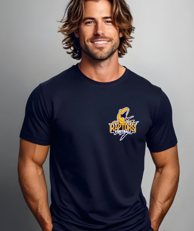 RHAM HIGH SCHOOL RAPTORS CLAW Gildan Heavy Cotton Short Sleeve Tshirt- Custom Personalization!