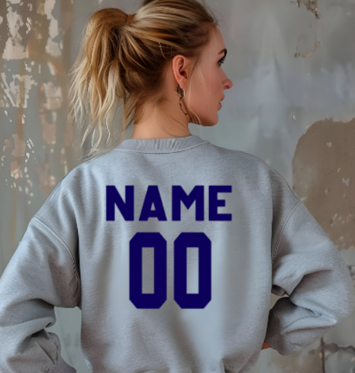 RHAM HIGH SCHOOL RAPTORS CLAW Crew Neck Gildan Heavy Blend Sweatshirt- Custom Personalization!