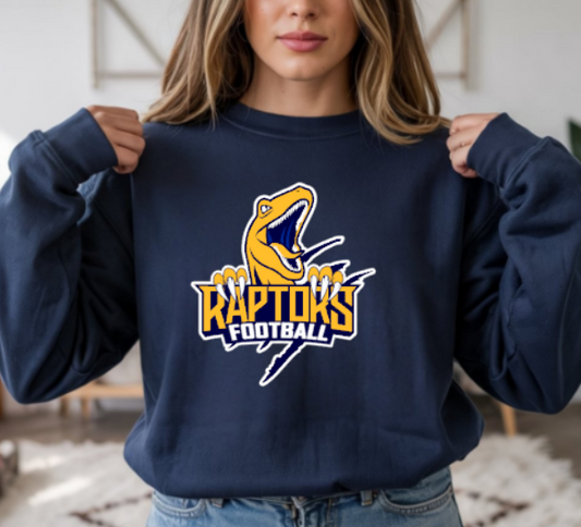 RHAM HIGH SCHOOL RAPTORS CLAW Crew Neck Gildan Heavy Blend Sweatshirt- Custom Personalization!