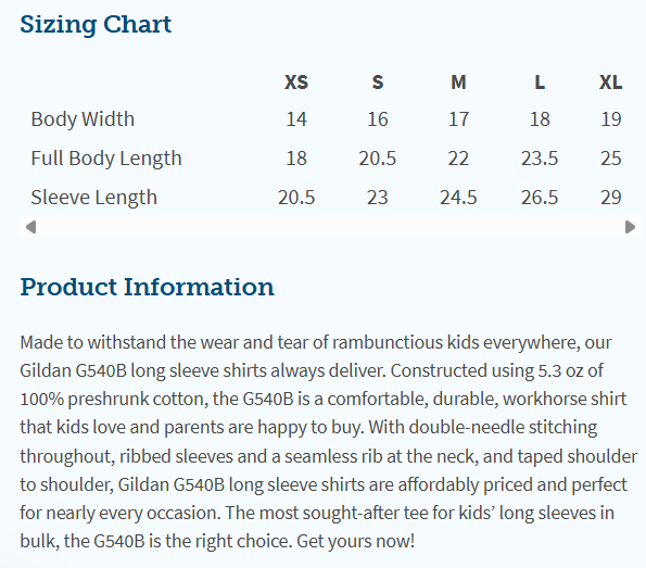 H.W. Porter Long Sleeve youth/adult Tee Cursive Logo - Customize yours today!