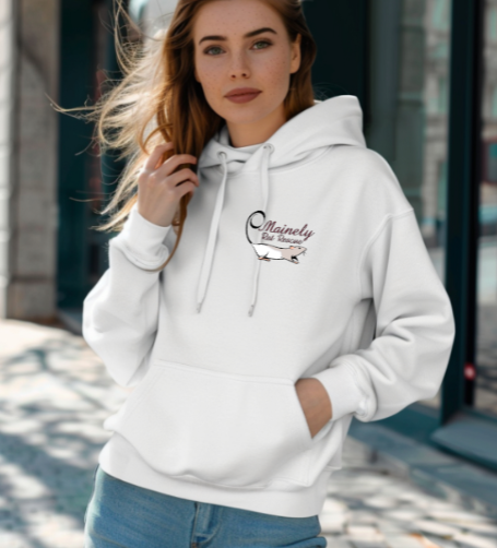 Mainely Rat Rescue Logo CUSTOMIZABLE Softstyle Gildan Hooded Sweatshirt