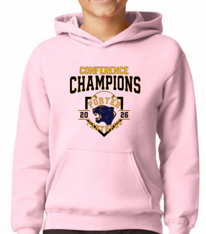 Porter Champs Customizable Pullover Gildan Styles- Youth to adult sizes