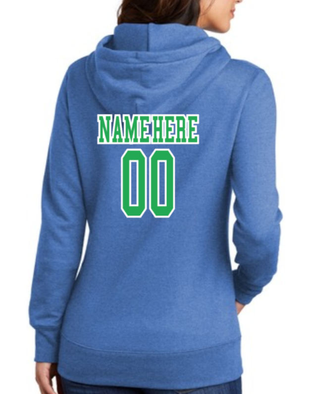 Tri City All Stars Customizable Womens Port&Company Pullover Hooded Sweatshirt