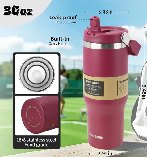 BFSC Autumn Harvest Open Customizable Handle Insulated Bottle