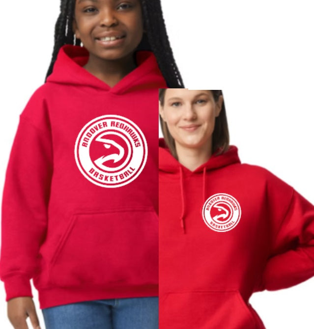 Andover Basketball Hoodie Youth and Adult Sizes