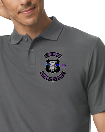 Law Dogs MEMBERS Adult Pique Polo - Many colors and customizable!