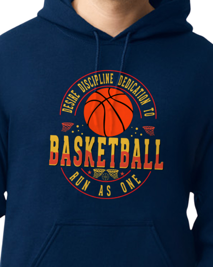 Basketball Dedication (YOUTH TO ADULT SIZES) - Customize color and more!