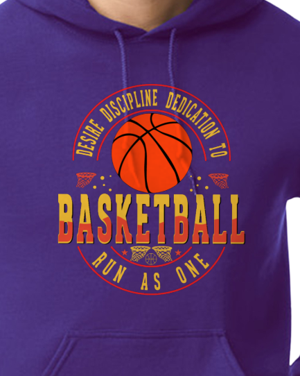 Basketball Dedication (YOUTH TO ADULT SIZES) - Customize color and more!