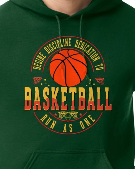 Basketball Dedication (YOUTH TO ADULT SIZES) - Customize color and more!