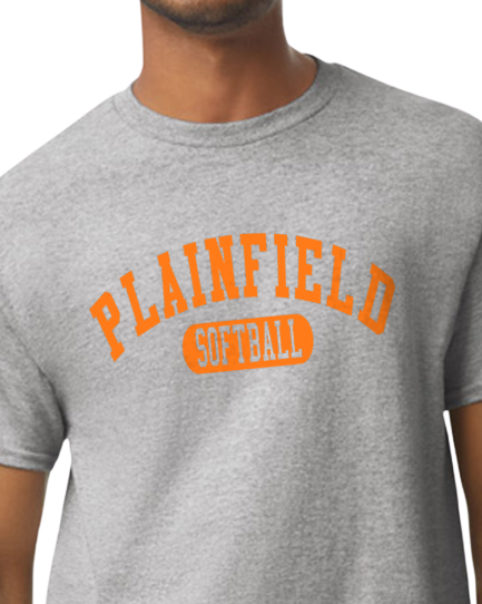 Plainfield Baseball Athletic Tshirt Youth to TALL ADULT sizes - Customize yours now!