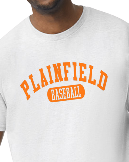 Plainfield Baseball Athletic Tshirt Youth to TALL ADULT sizes - Customize yours now!