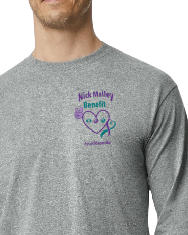 2025 Malley 8ball Tournament Softstyle Gildan Long Sleeve Tee (youth and adult) Customize yours today!