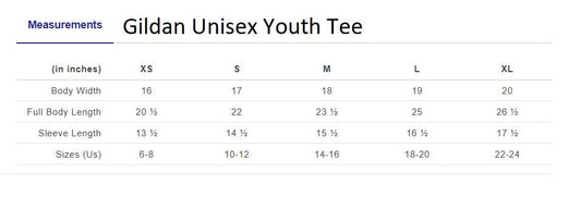 CLLL Youth Gildan Softstyle tshirt - GRAPHITE