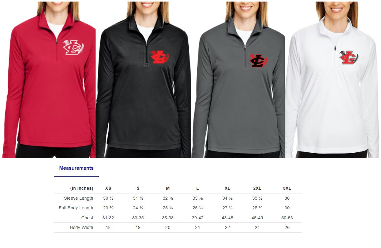 CLLL Team365 Ladies' Zone Performance Quarter-Zip