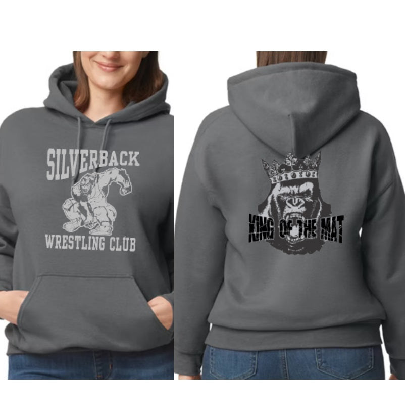 Silverback Wrestling Club Hooded Pullover Sweatshirt Youth to Adult sizes - customize now