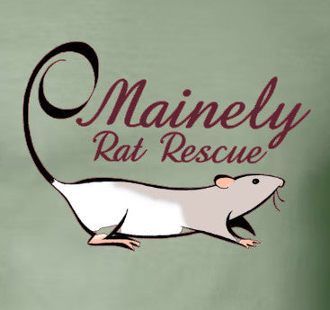 Mainely Rat Rescue Logo Softstyle Gildan Tshirt - Customize yours today!