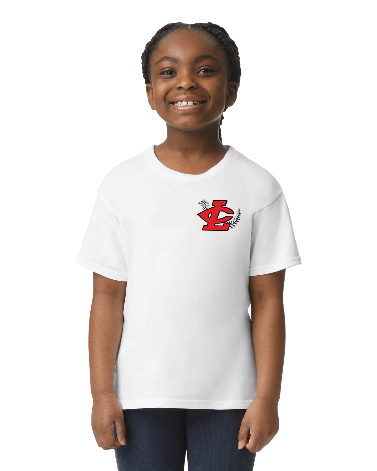 CLLL Youth Gildan Softstyle tshirt - WHITE