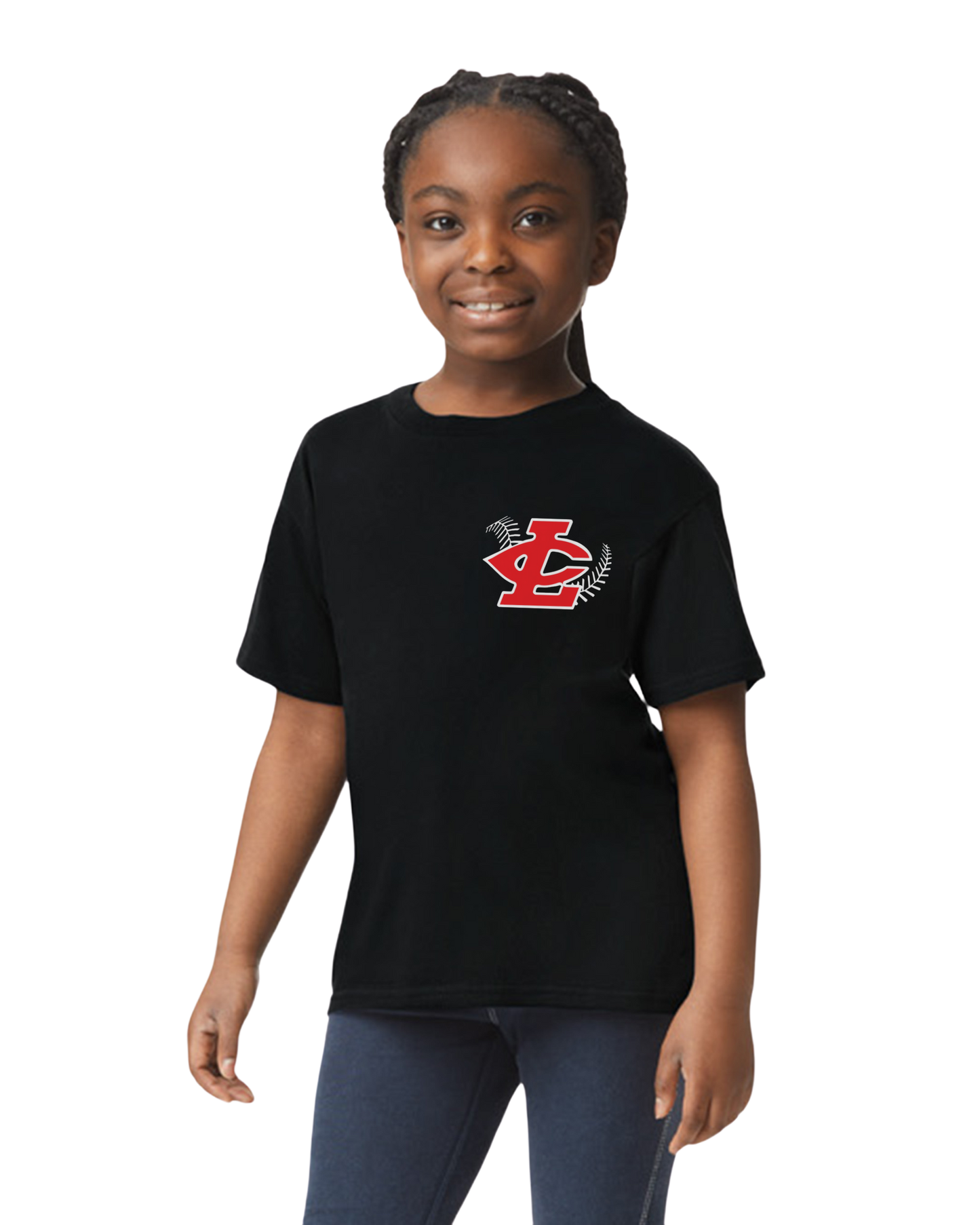 CLLL Youth Gildan Softstyle tshirt - BLACK