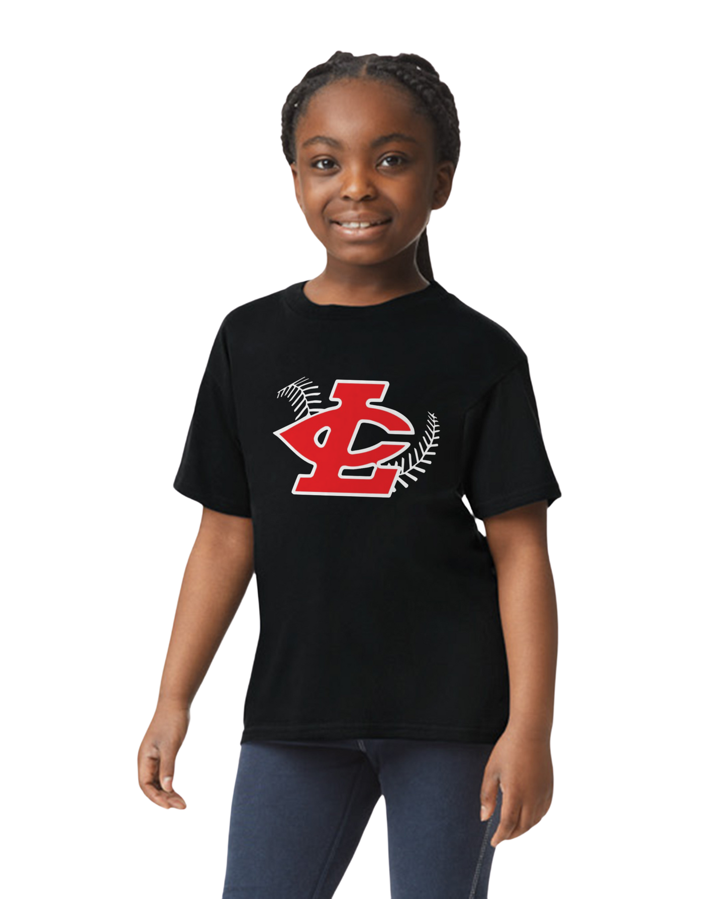 CLLL Youth Gildan Softstyle tshirt - BLACK