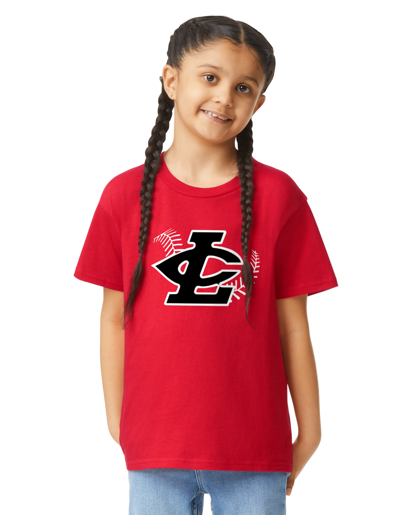 CLLL Youth Gildan Softstyle tshirt - RED