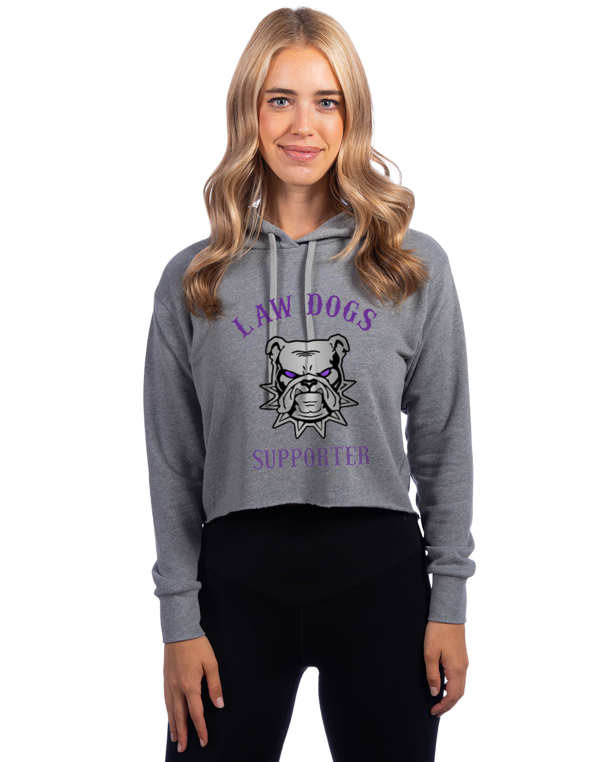 Law Dogs Supporter NL crop hoodie Adult. Multiple Colors - Customizable