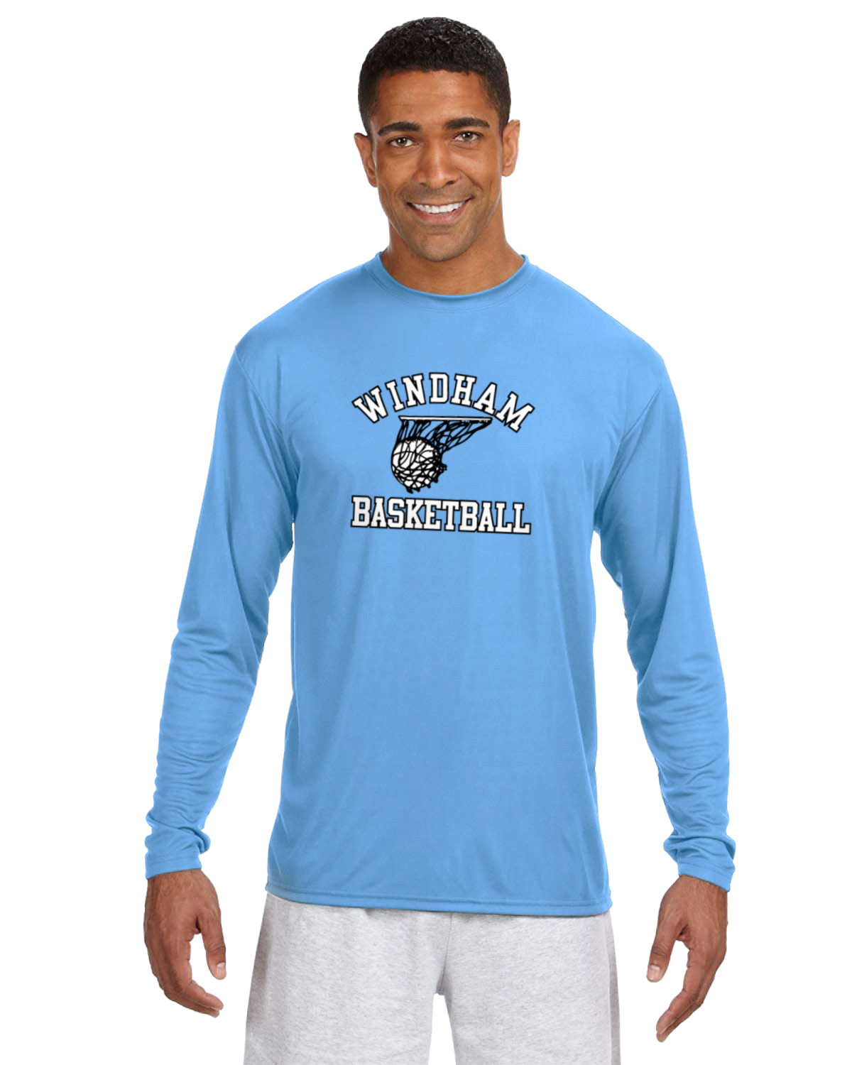 Wildcatz A4 LONG sleeve Wicking Sport Tshirt YOUTH to ADULT sizes _ CUSTOMIZE yours now!