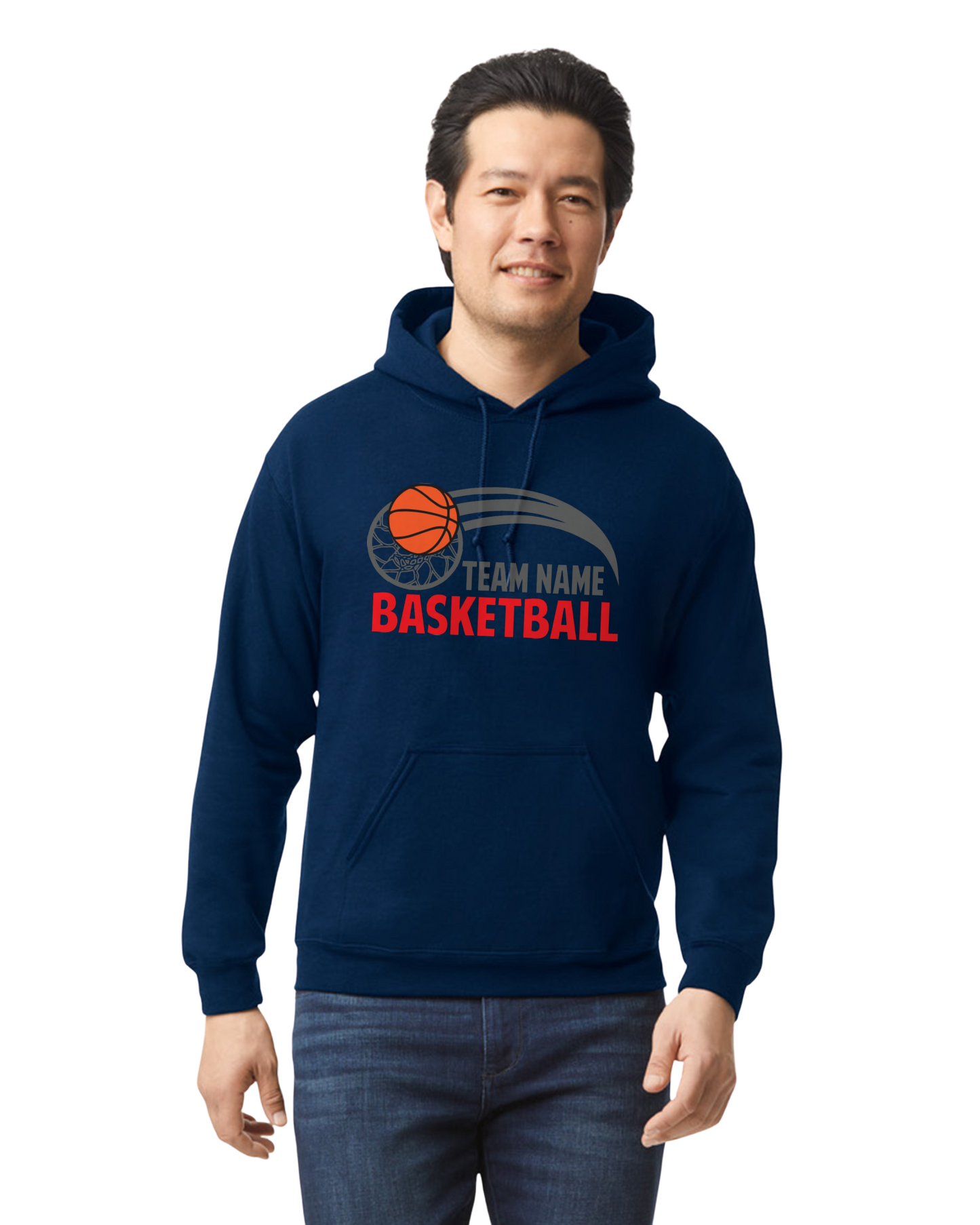 Basketball Team Name Inserted - Customize color and more!