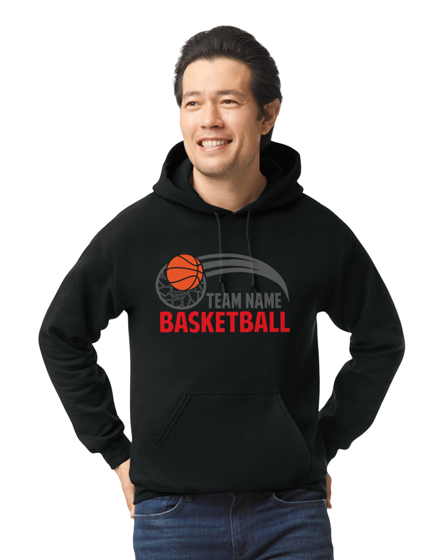 Basketball Team Name Inserted - Customize color and more!