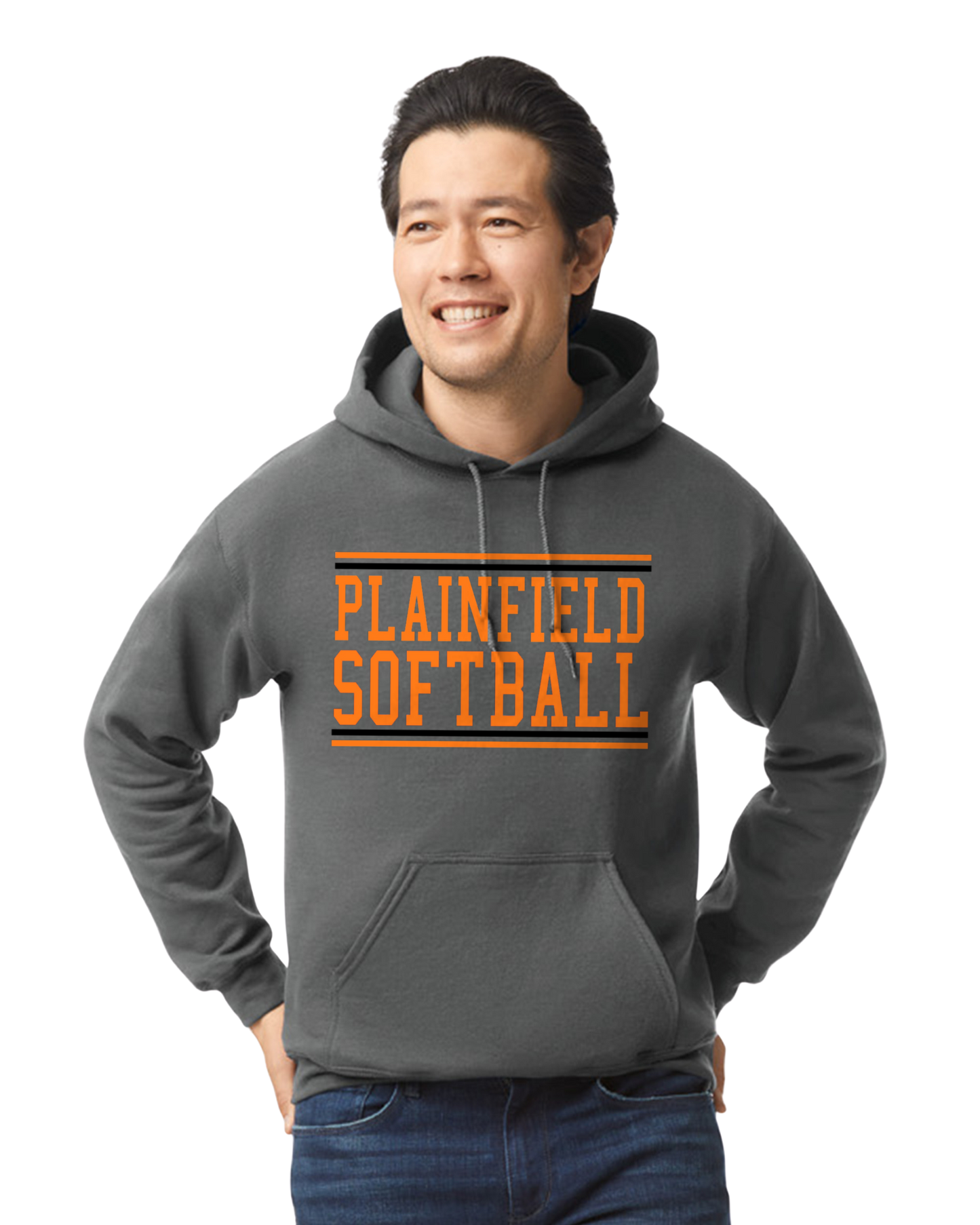 Plainfield Softball Youth to Adult Hooded Sweatshirt - Customize yours today!