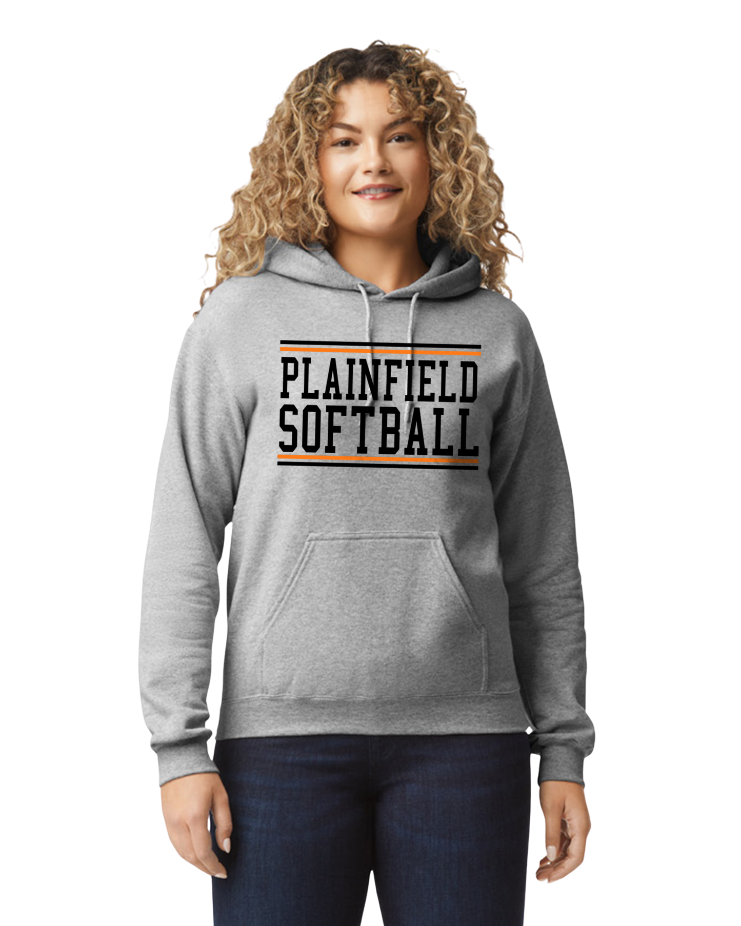 Plainfield Softball Youth to Adult Hooded Sweatshirt - Customize yours today!
