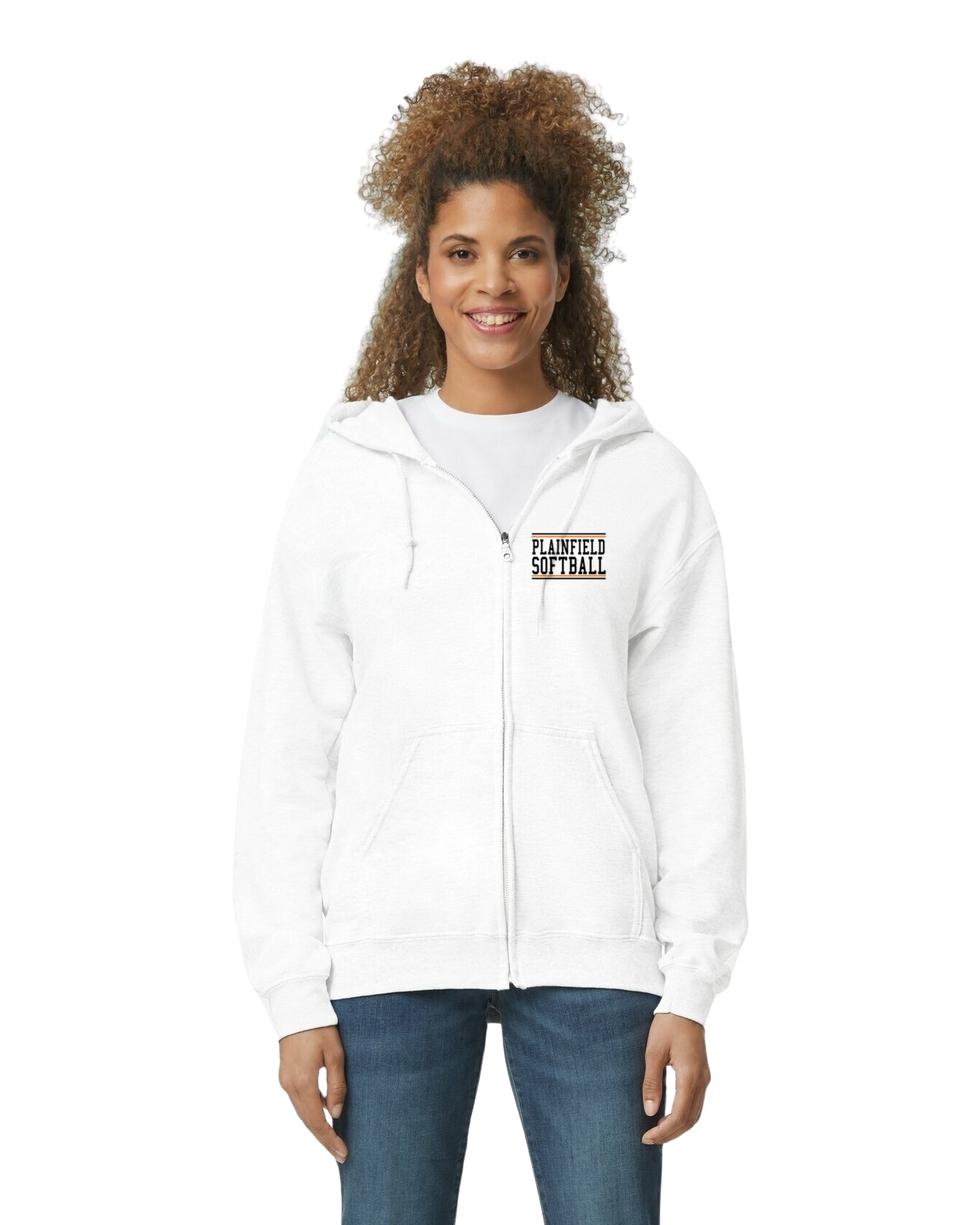 Plainfield Zip Up Sweatshirt ADULT sizes _ CUSTOMIZE yours now!