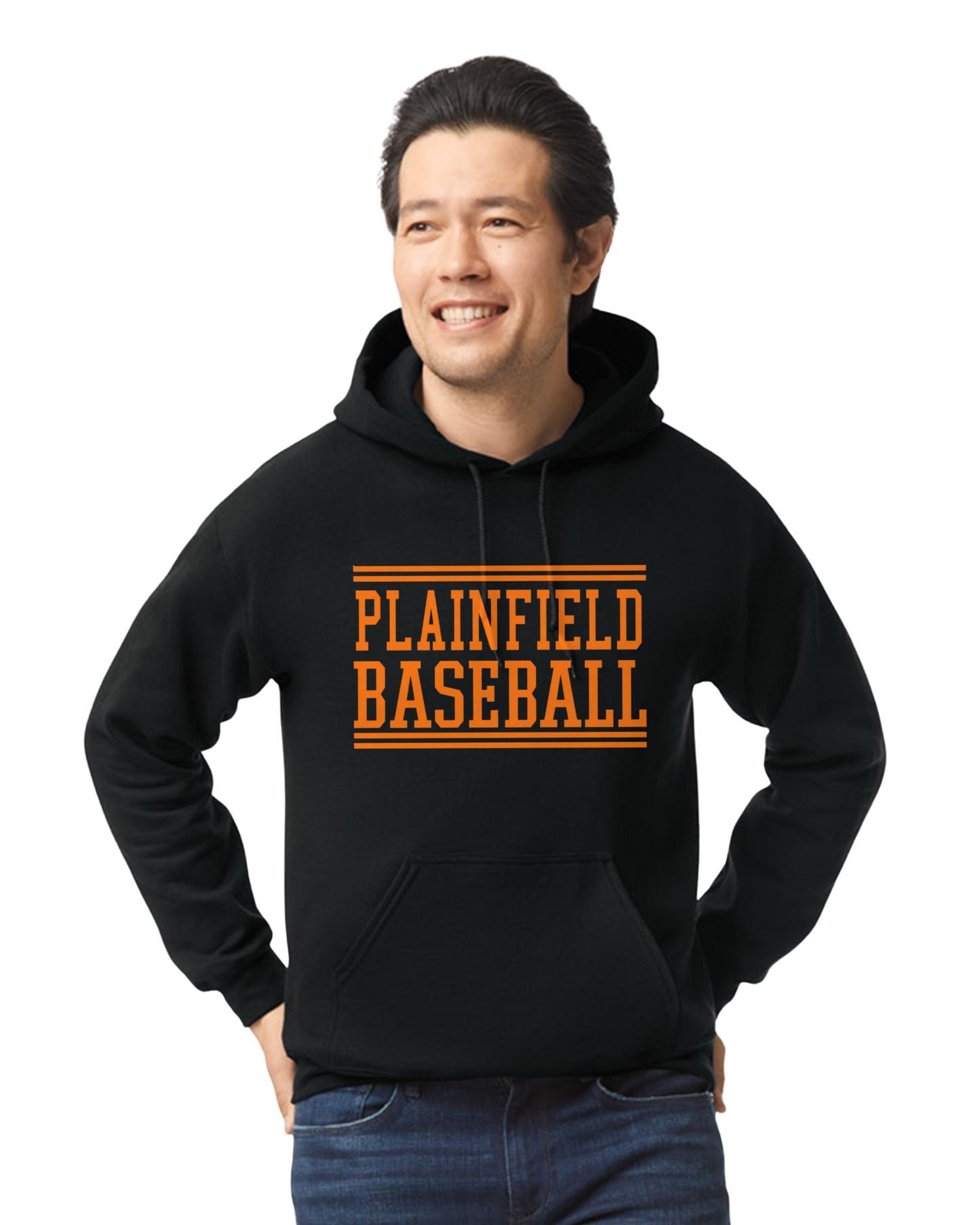 Plainfield Baseball Youth to Adult Hooded Sweatshirt - Customize yours today!