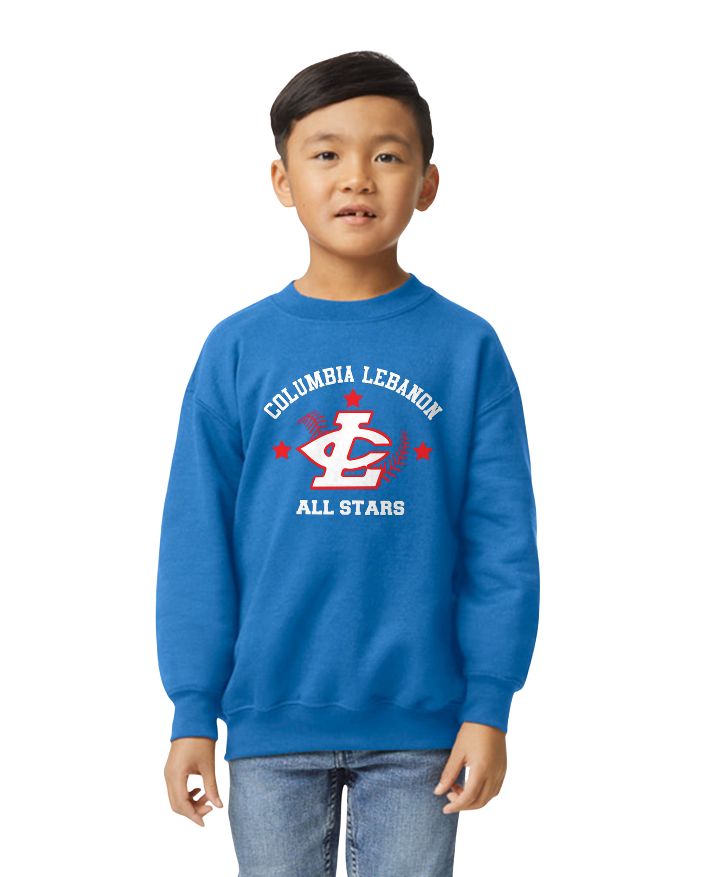 CLLL All Star Crew Gildan - Youth to adult sizes (add back)