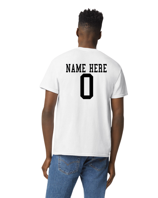 CLLL U12 All Star 5.5 oz Tees 50/50 dry blend Gildan - Youth to adult sizes (add back)