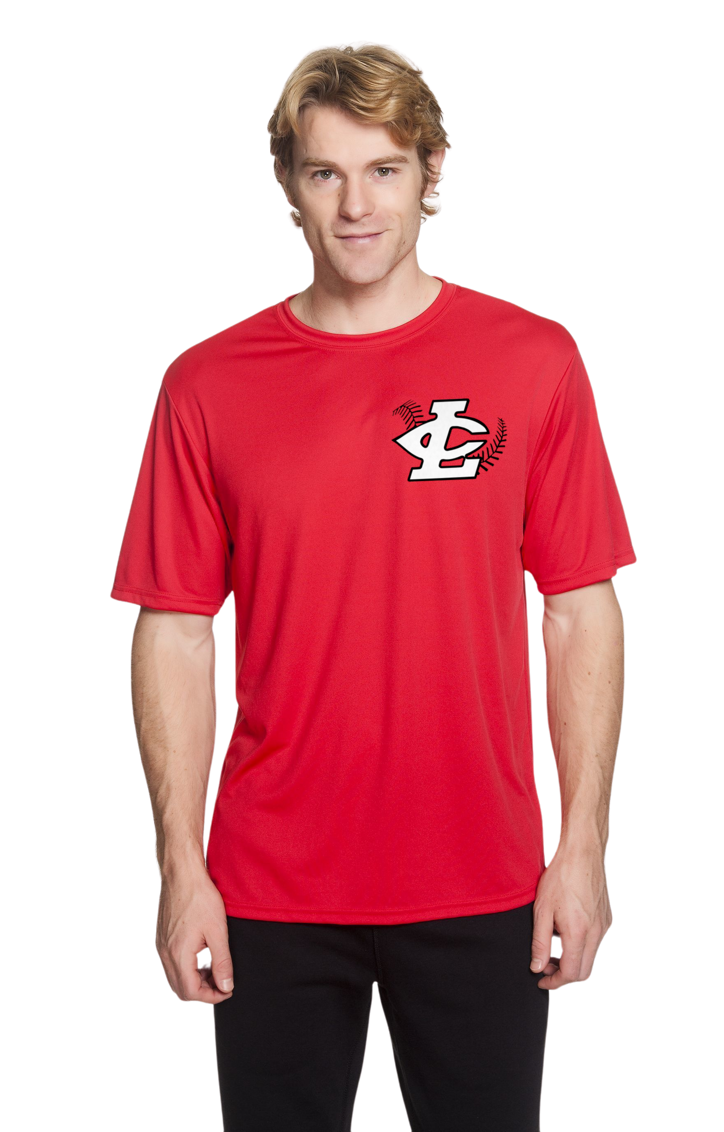 CLLL A4 Cooling Performance Short Sleeve T-Shirt RED