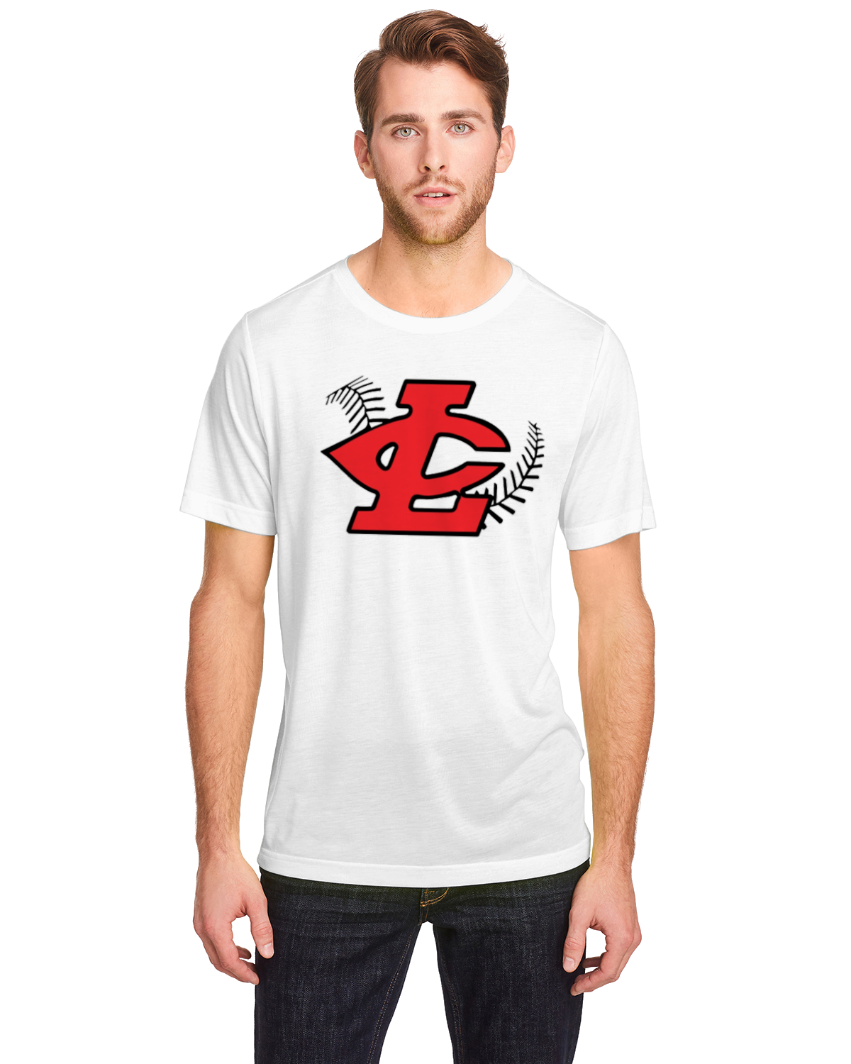 CLLL unisex performance Tshirt TALL SIZES Gildan Ultra Cotton WHITE