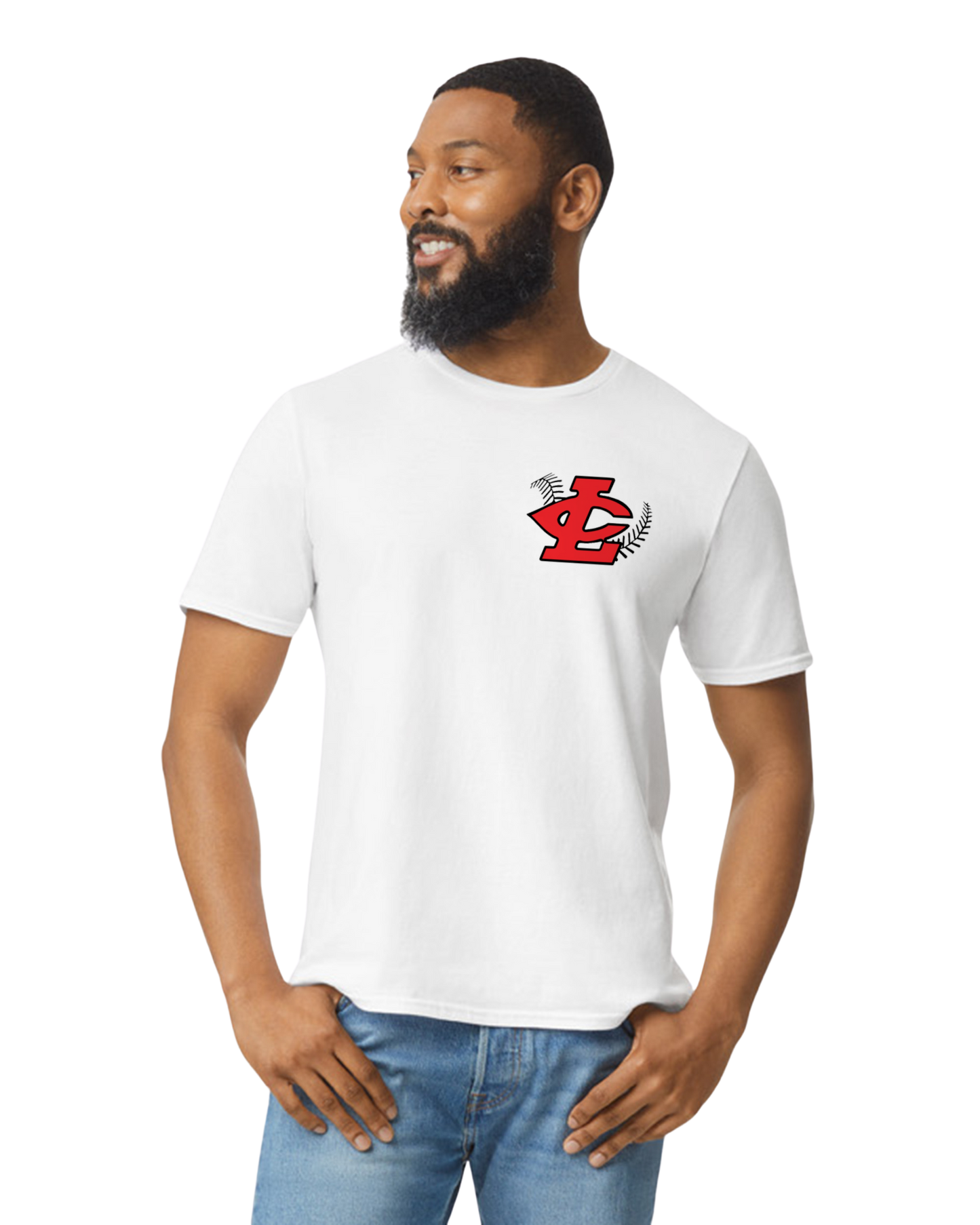 CLLL Adult NEW Softstyle Gildan tshirt WHITE