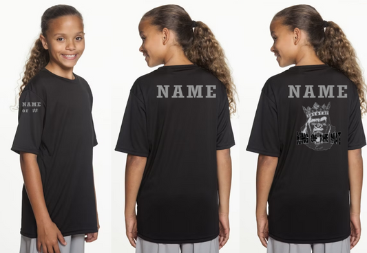 NEW! Silverback Wrestling Club A4 Wicking Polyester Sport Tshirt YOUTH to ADULT sizes (multiple color/logo choices) Build your custom shirt now!