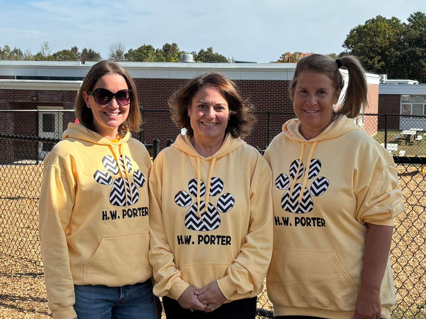 H.W. Porter Chevron Adult Gildan Softstyle Hooded Sweatshirt- Custom Personalization!
