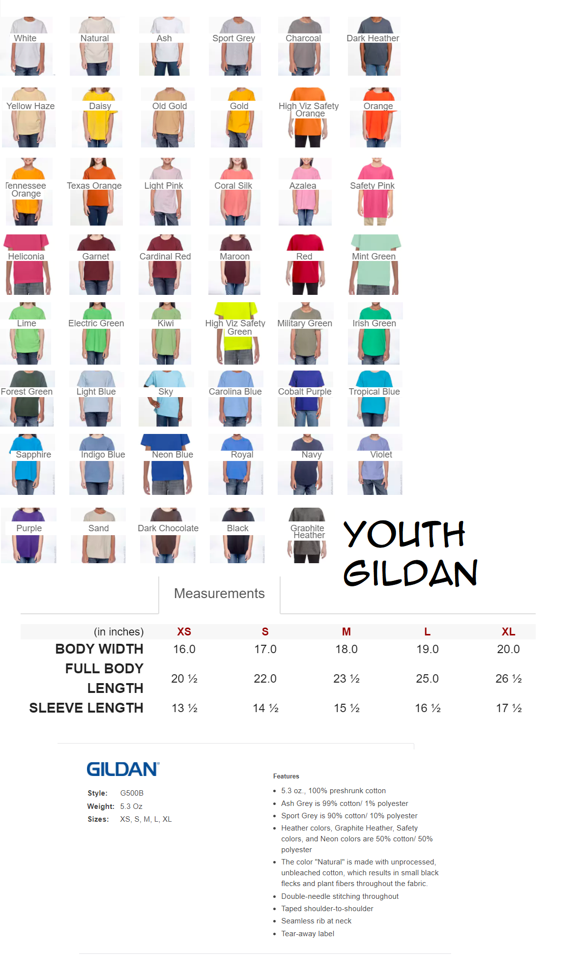 Custom Order UNISEX tees and sweatshirt variety of brands and styles