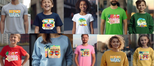 Custom Apparel Line Mock Ups with your design