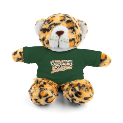 Connecticut Groovy Stuffed Animals with Tee (multiple animals and colors)