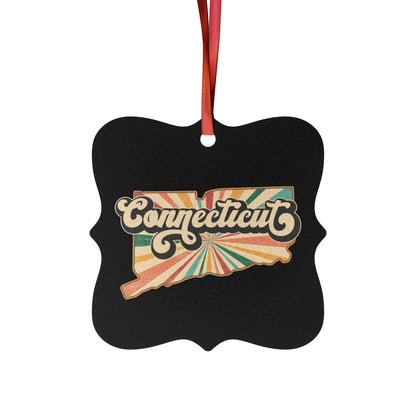 Connecticut Groovy Aluminum Ornaments (1pc, 5pcs, 10pcs, 20pcs)