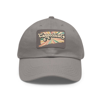 Connecticut Groovy Hat with Leather Patch
